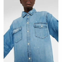 Frame Distressed Denim Shirt -Frame Online Shop unnamed file 106