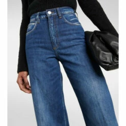 Frame High-rise Wide-leg Cropped Jeans -Frame Online Shop unnamed file 128