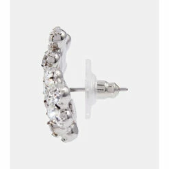 Jennifer Behr Violet Crystal-embellished Earrings