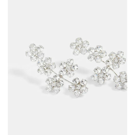 Jennifer Behr Juliette Crystal-embellished Earrings 3 Jennifer Behr Juliette Crystal-embellished Earrings - Image 3