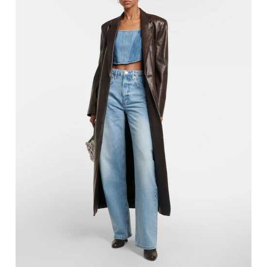 Frame High-rise Wide-leg Jeans 1 Frame High-rise Wide-leg Jeans