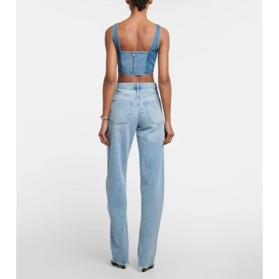Frame High-rise Wide-leg Jeans 2 Frame High-rise Wide-leg Jeans - Image 2