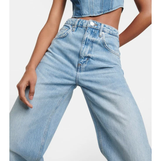 Frame High-rise Wide-leg Jeans 3 Frame High-rise Wide-leg Jeans - Image 3