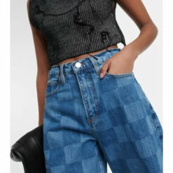 Frame Distressed High-rise Wide-leg Jeans -Frame Online Shop unnamed file 2