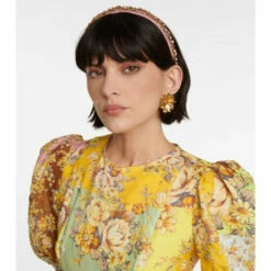 Jennifer Behr Essen Crystal-embellished Headband