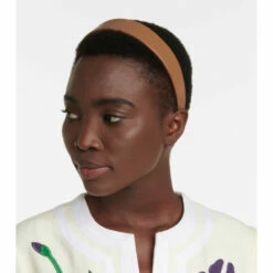 Jennifer Behr Cruz Leather Headband