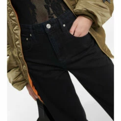 Frame Long Barrel High-rise Wide-leg Jeans -Frame Online Shop unnamed file 256