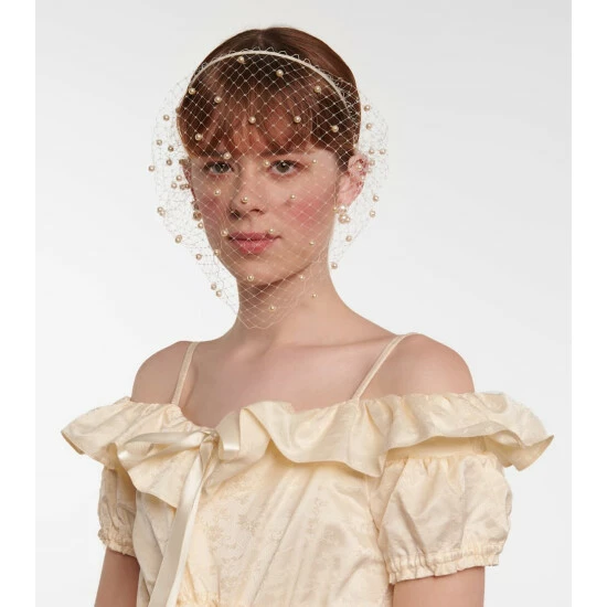 Jennifer Behr Voilette Embellished Headband 1 Jennifer Behr Voilette Embellished Headband