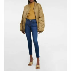 Frame Le Skinny De Jeanne High-rise Jeans