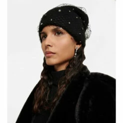 Jennifer Behr Alpaca Wool-blend Embellished Beanie