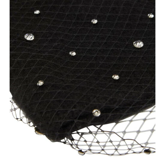 Jennifer Behr Alpaca Wool-blend Embellished Beanie 2 Jennifer Behr Alpaca Wool-blend Embellished Beanie - Image 2