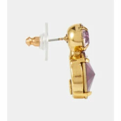 Jennifer Behr Myrla Crystal-embellished Earrings