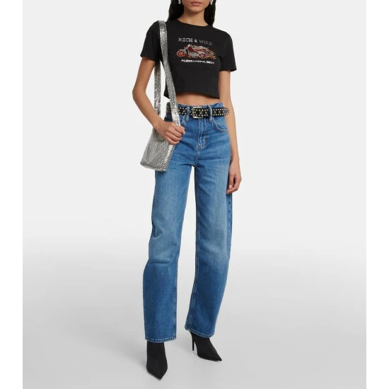 Frame Long Barrel High-rise Wide-leg Jeans 1 Frame Long Barrel High-rise Wide-leg Jeans