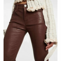 Frame Le Crop Mini Boot Leather Pants -Frame Online Shop unnamed file 485
