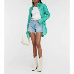 Frame Le Super High Denim Shorts