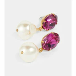 Jennifer Behr Tunis Crystal-embellished Earrings -Frame Online Shop unnamed file 543