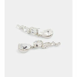 Jennifer Behr Roxie Crystal-embellished Ear Crawlers -Frame Online Shop unnamed file 55