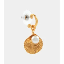 Jennifer Behr Caspia Embellished Hoop Earrings