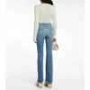 Frame High-rise Flared Jeans