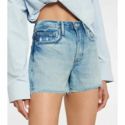 Frame Le Brigette High-rise Denim Shorts -Frame Online Shop unnamed file 582