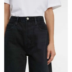 Frame High-rise Denim Bermuda Shorts -Frame Online Shop unnamed file 585