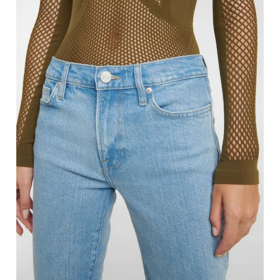 Frame Le High Straight High-rise Slim Jeans 3 Frame Le High Straight High-rise Slim Jeans - Image 3