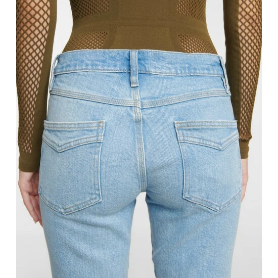 Frame Le High Straight High-rise Slim Jeans 5 Frame Le High Straight High-rise Slim Jeans - Image 5