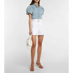 Frame Denim Ruched Blouse