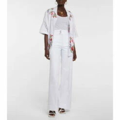 Frame Le Hardy High-rise Wide-leg Jeans