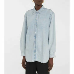 Frame Beach Oversized Denim Shirt -Frame Online Shop unnamed file 693