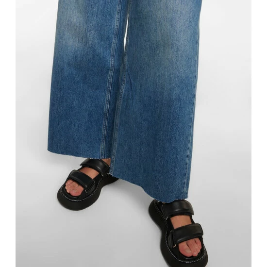 Frame Le Baggy High-rise Belted Jeans 5 Frame Le Baggy High-rise Belted Jeans - Image 5