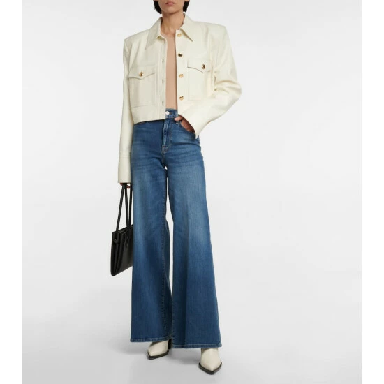Frame Le Palazzo High-rise Wide-leg Jeans 1 Frame Le Palazzo High-rise Wide-leg Jeans