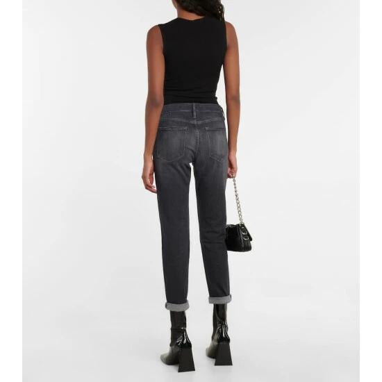 Frame Le Garcon Mid-rise Cropped Jeans 2 Frame Le Garcon Mid-rise Cropped Jeans - Image 2
