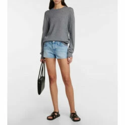 Frame Le Cut Off Denim Shorts