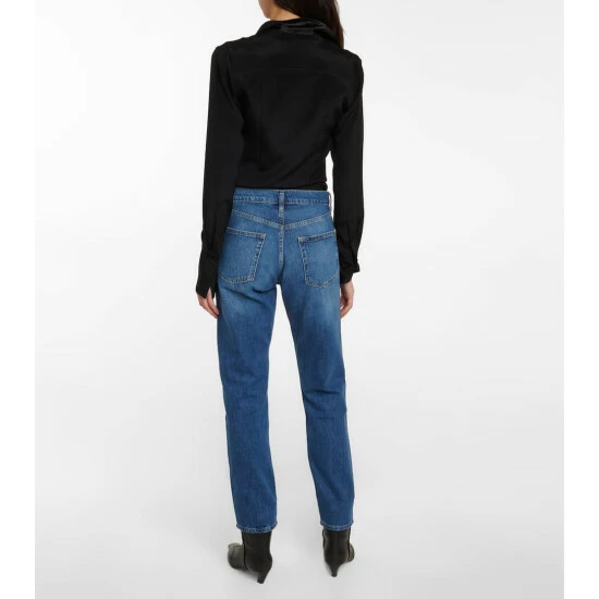 Frame Le Slouch Mid-rise Straight Jeans 2 Frame Le Slouch Mid-rise Straight Jeans - Image 2