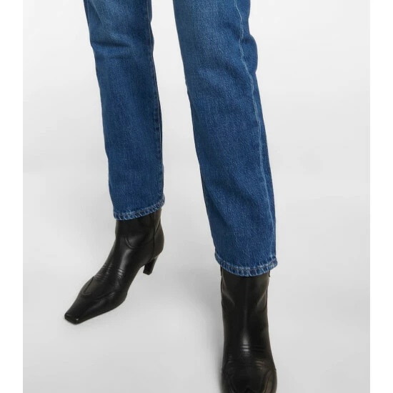 Frame Le Slouch Mid-rise Straight Jeans 5 Frame Le Slouch Mid-rise Straight Jeans - Image 5