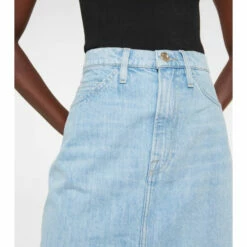 Frame Le Italien High-rise Denim Midi Skirt -Frame Online Shop unnamed file 813