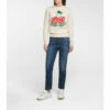Frame Le High Cropped Straight Jeans